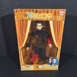 Chris Kirkpatrick 2000‎ NSYNC Collectible Marionette Doll Living Toyz NIB